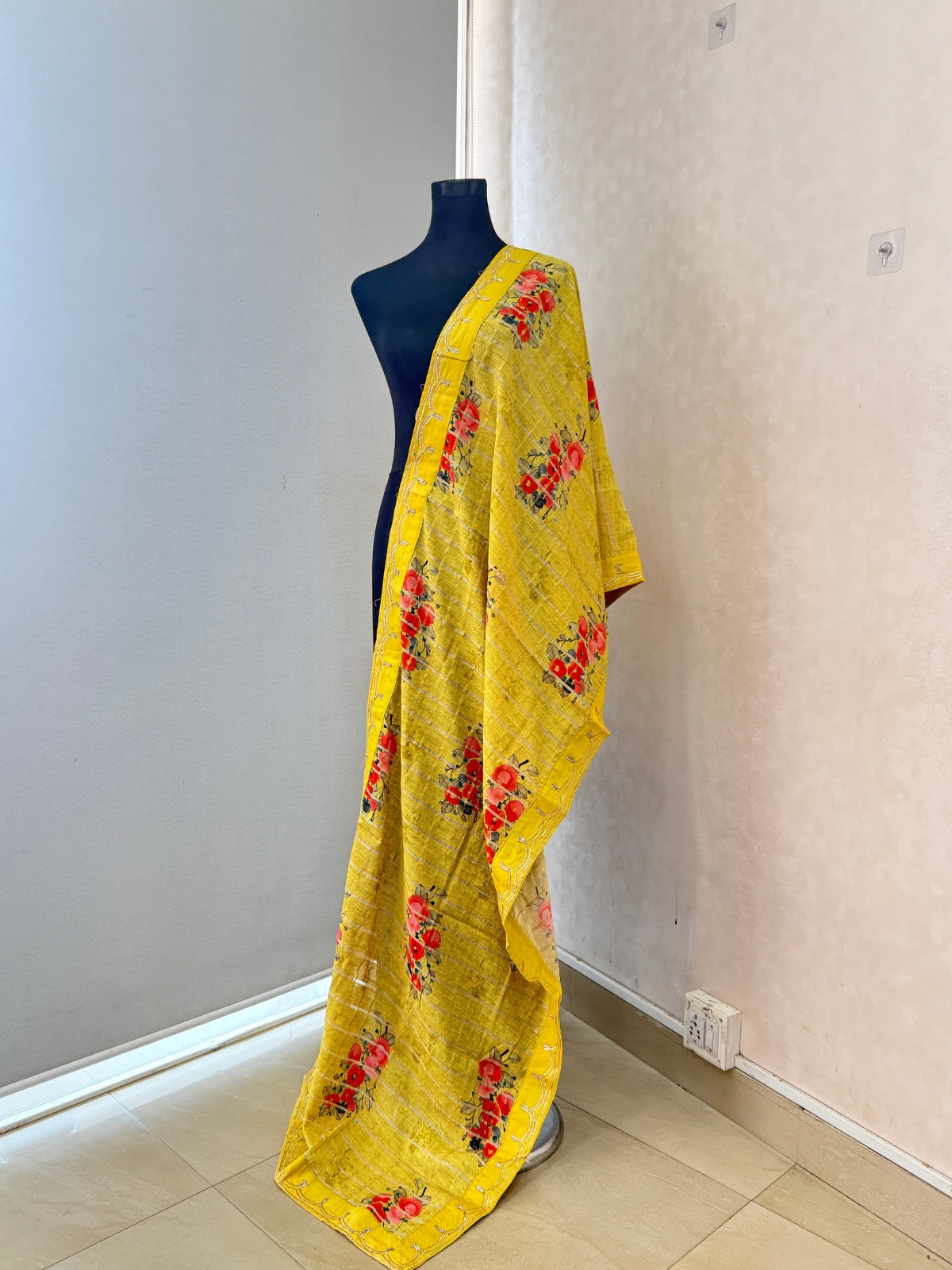 Chanderi Designer Duppatta