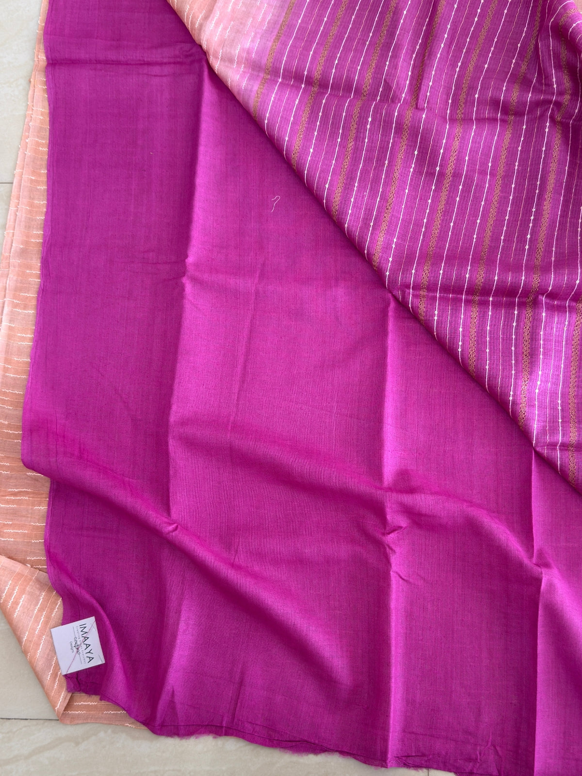 Tusser Silk Saree
