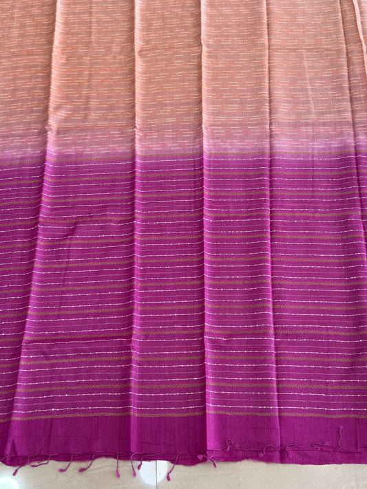 Tusser Silk Saree