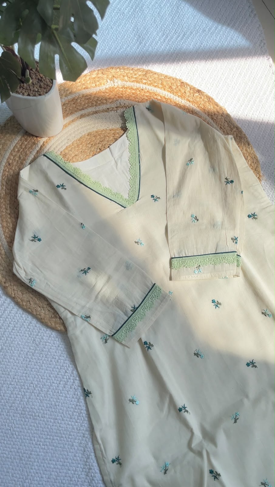 Linen Cotton Kurta