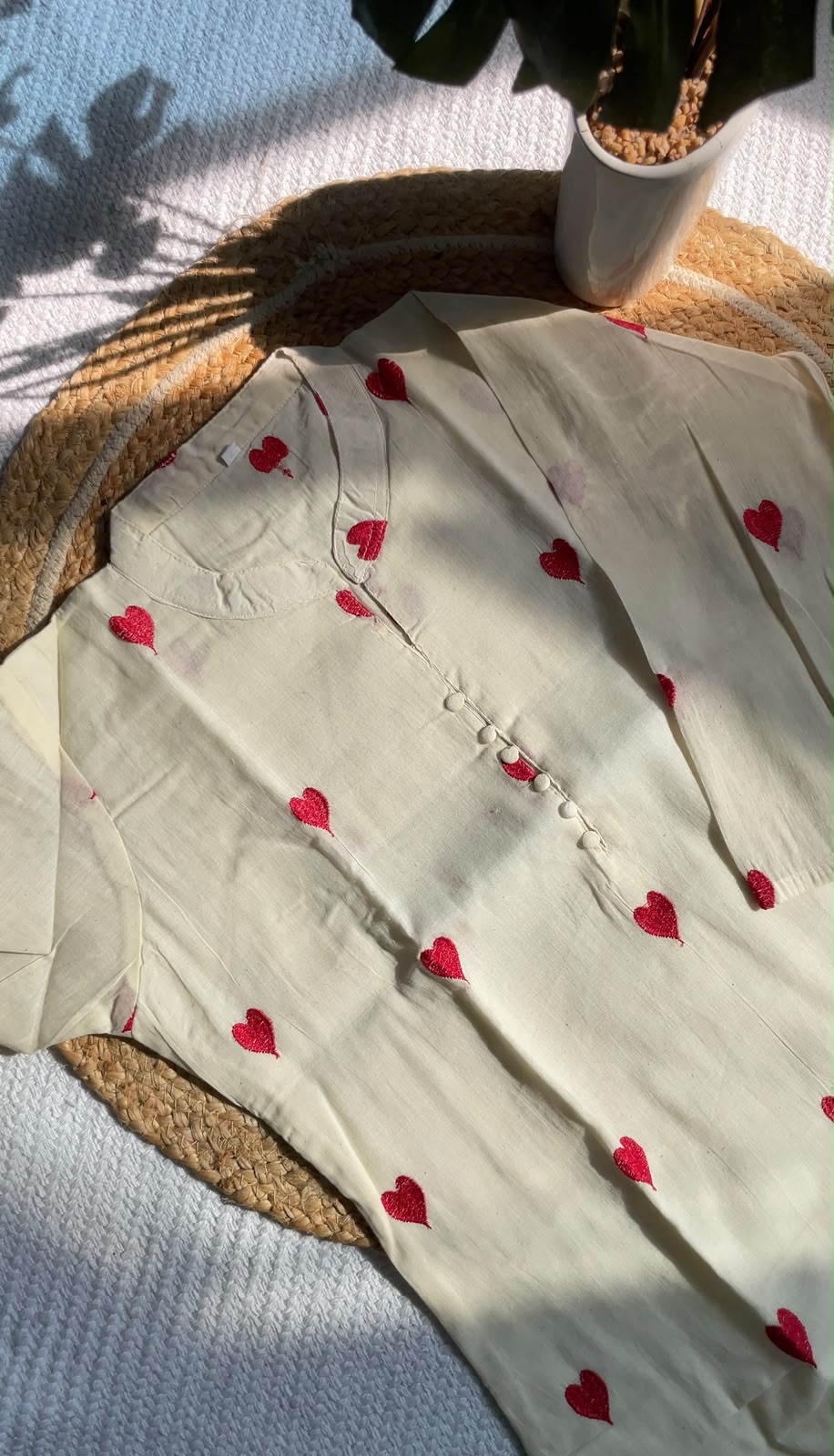 Linen Cotton Kurta