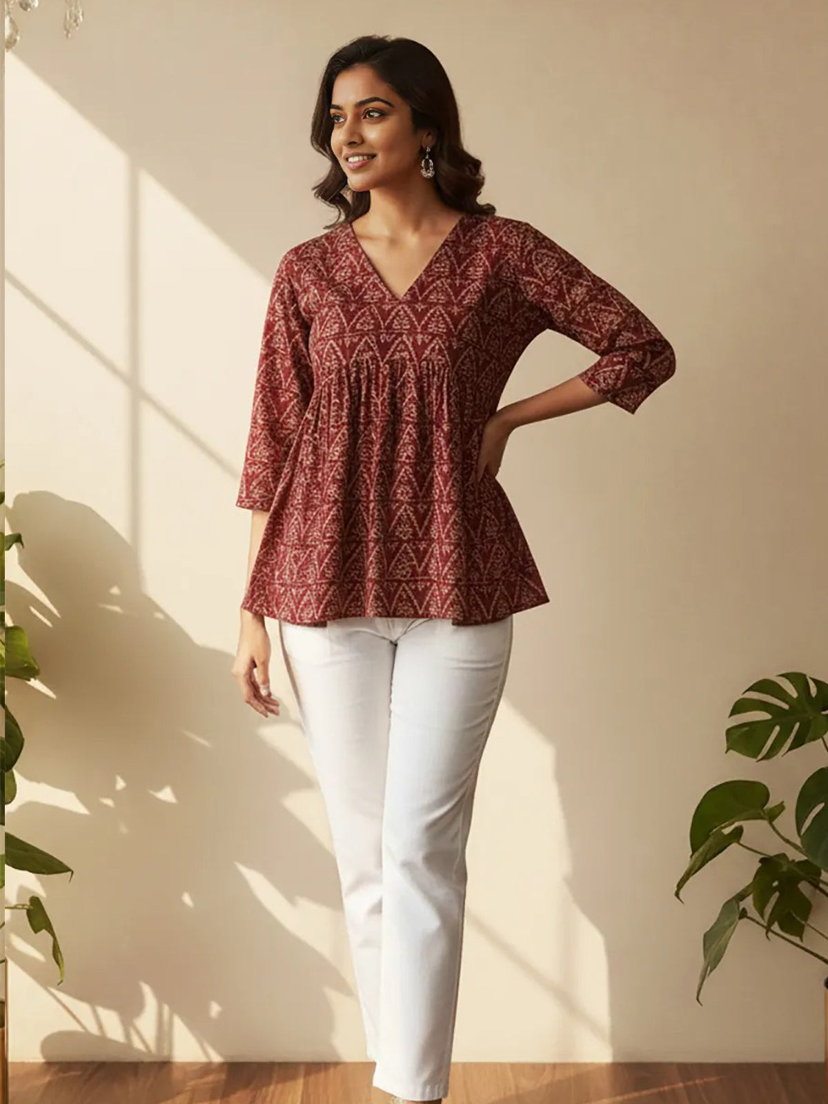 Aliya cut short kurta