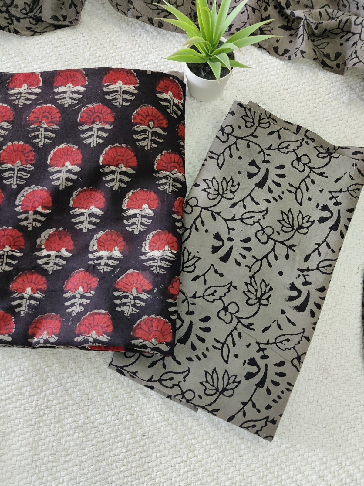 Cotton Unstitched Salwar Suit