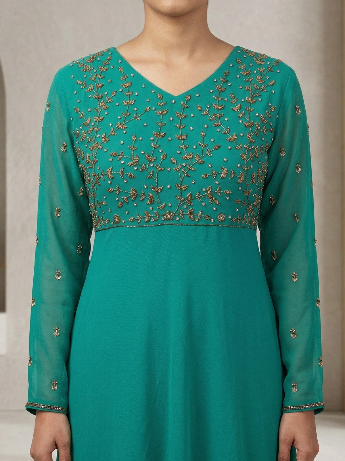 Handwork Umbrella Dress