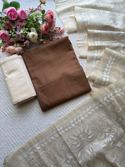 Unstitched Churidar set