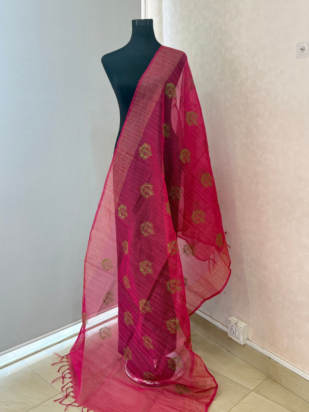 Embroidery Worked Dupatta