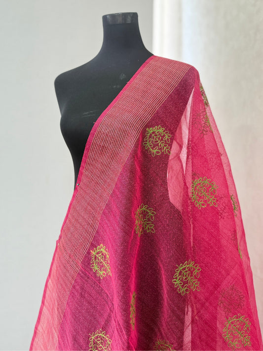 Embroidery Worked Dupatta