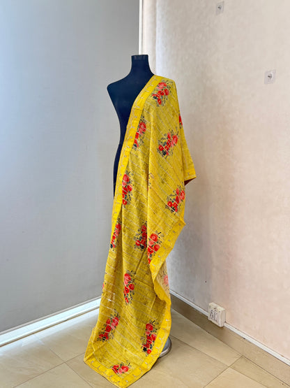 Chanderi Designer Duppatta
