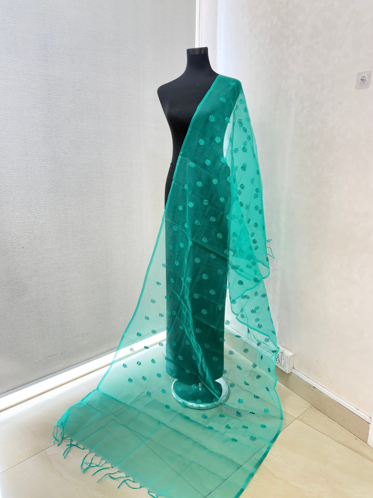 Thread worked Dupatta