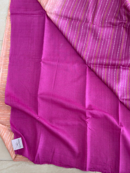 Tusser Silk Saree