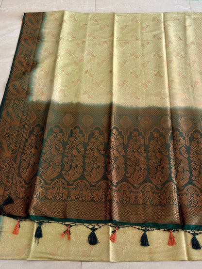 Semi Silk Full Brocade Saree