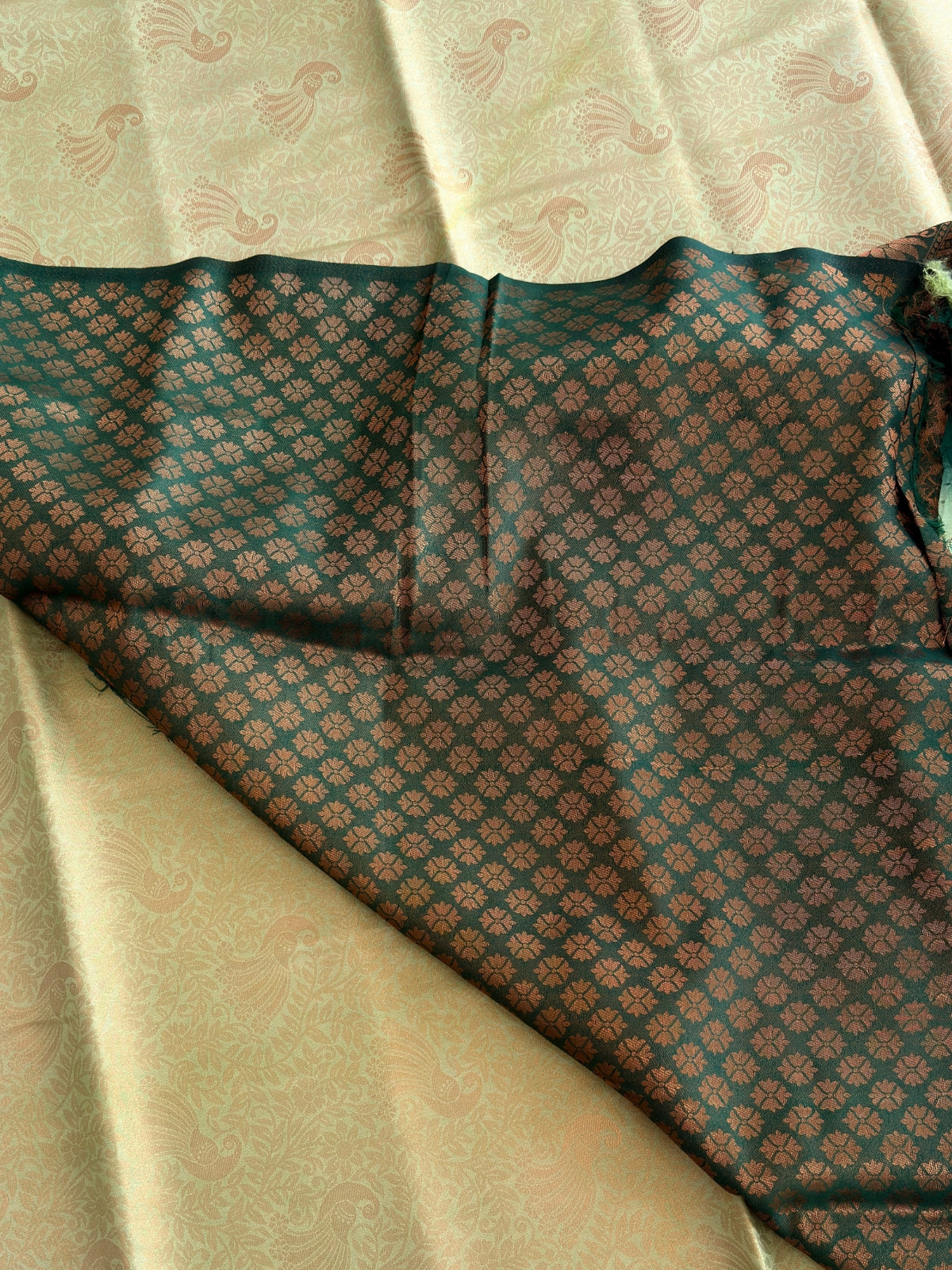 Semi Silk Full Brocade Saree
