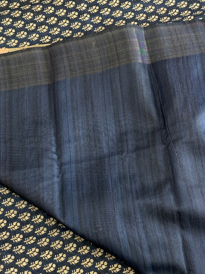 Block Print Motif Design Saree