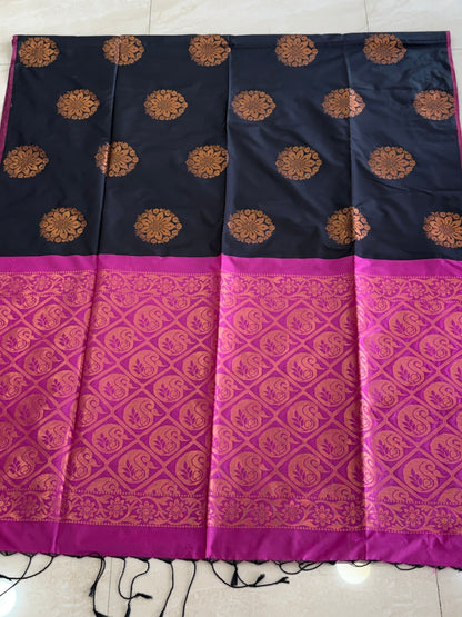 Semi Silk Brocade Butta