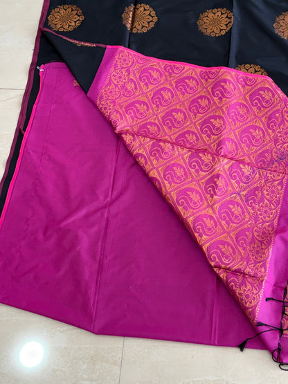 Semi Silk Brocade Butta