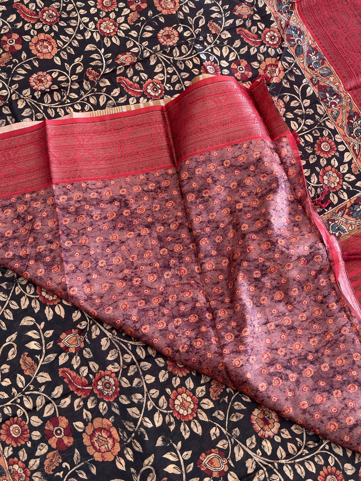 Chanderi with Banarazi Brocade Borders Saree