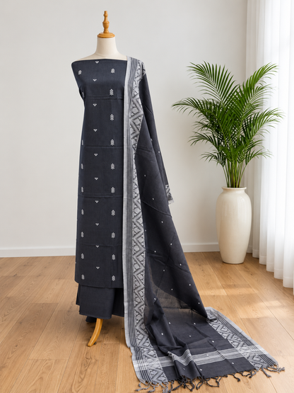 Cotton jamdhani suits