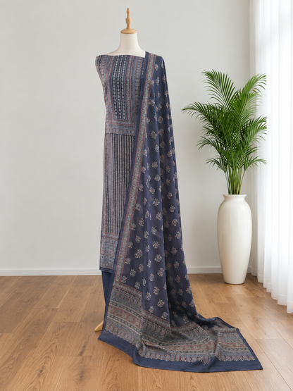 Unstitched Churidar set