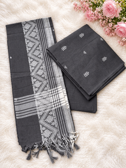 Cotton jamdhani suits