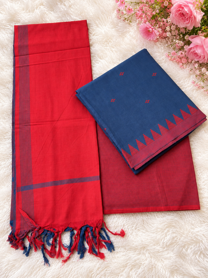 Cotton jamdhani suits