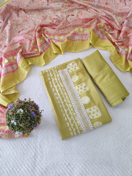Premium Designer Unstitched Suits