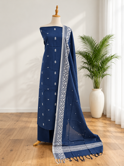 Cotton jamdhani suits