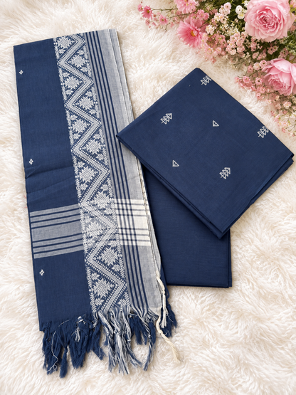 Cotton jamdhani suits