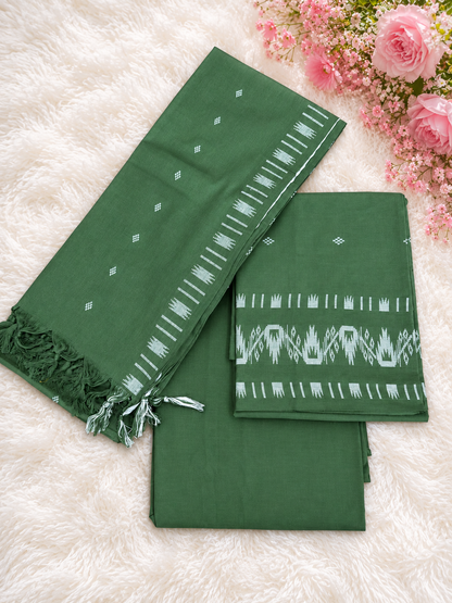 Cotton jamdhani suits