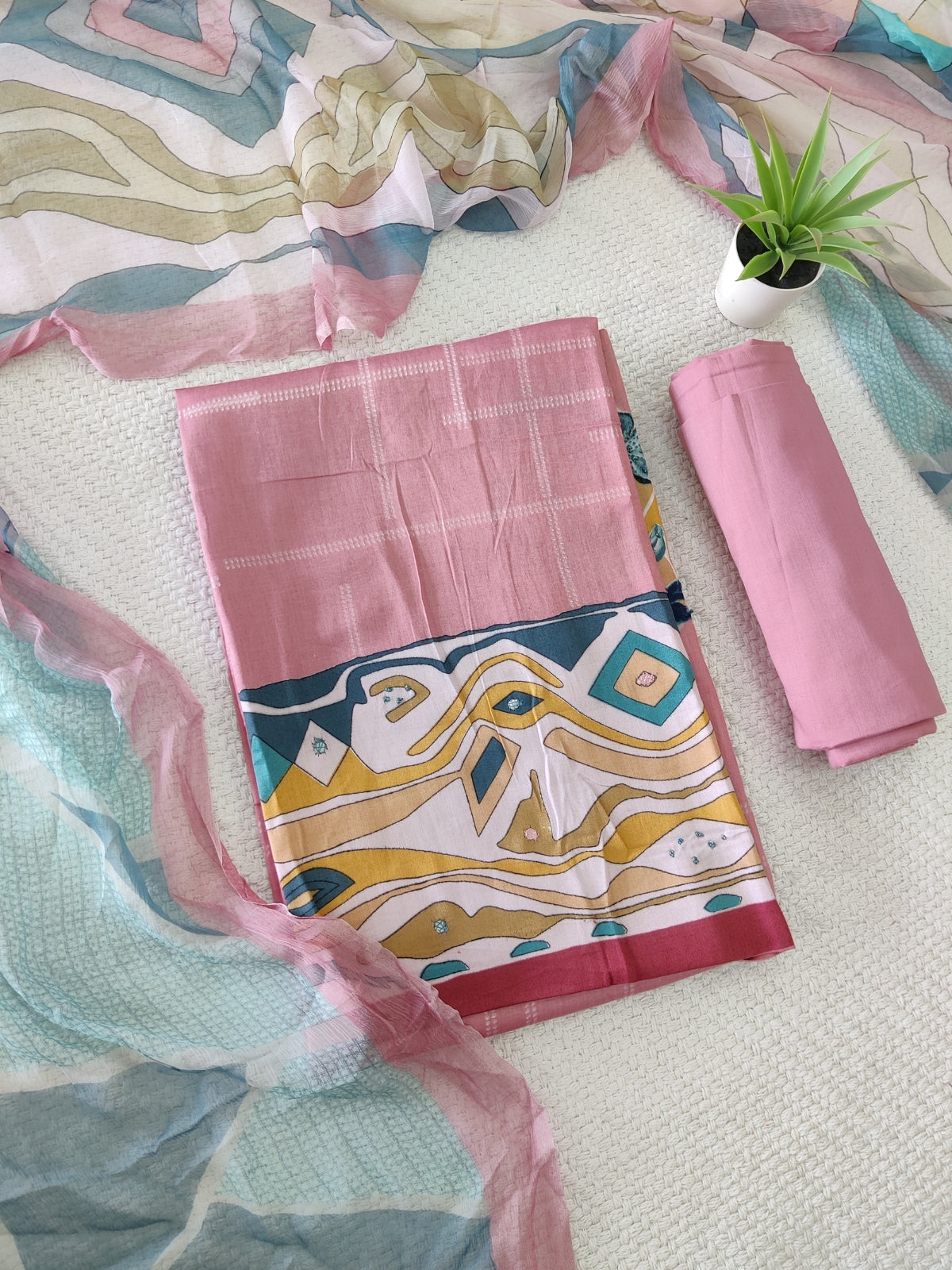 Unstitched Salwar Suit