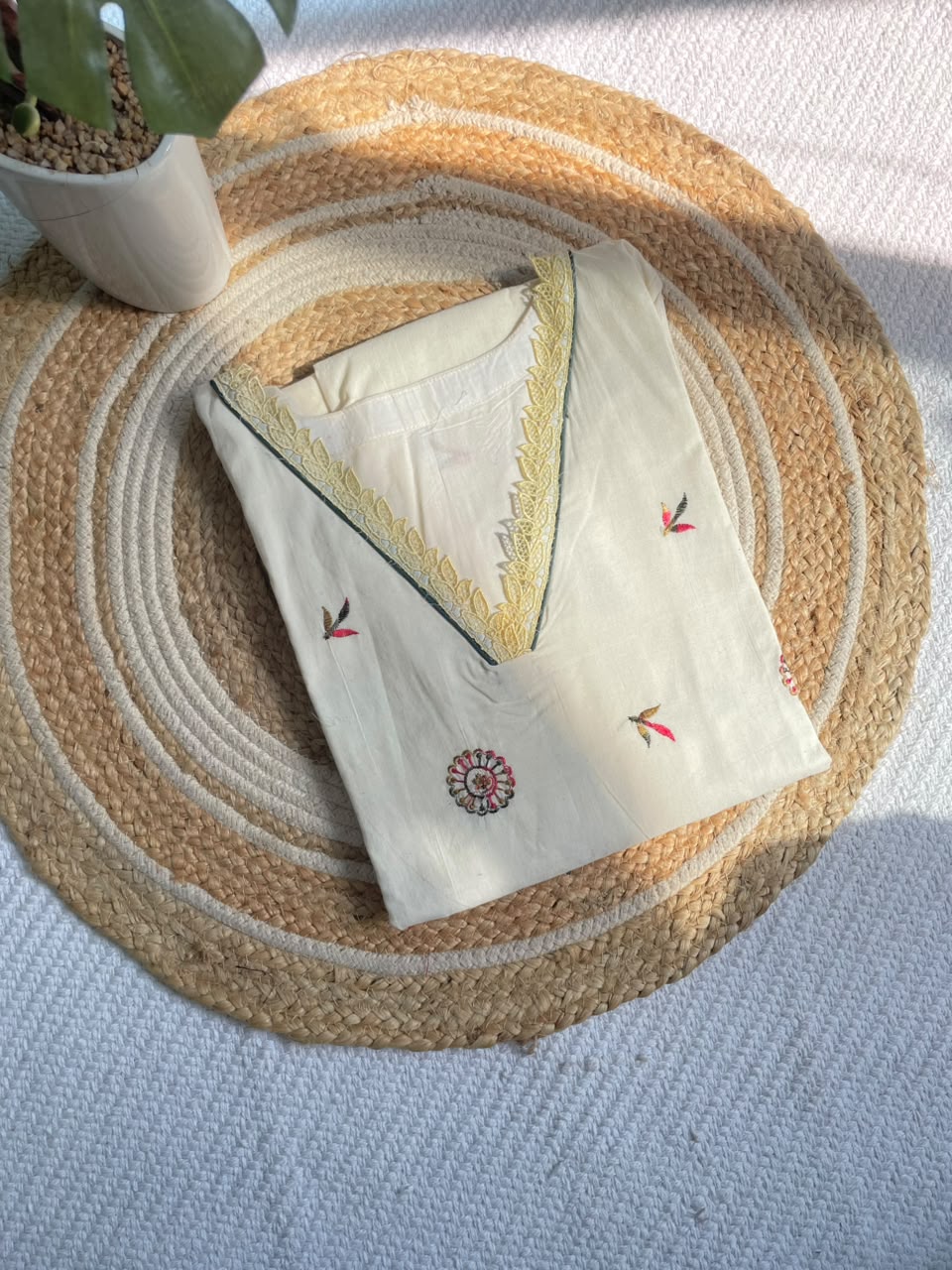 Linen Cotton Kurta