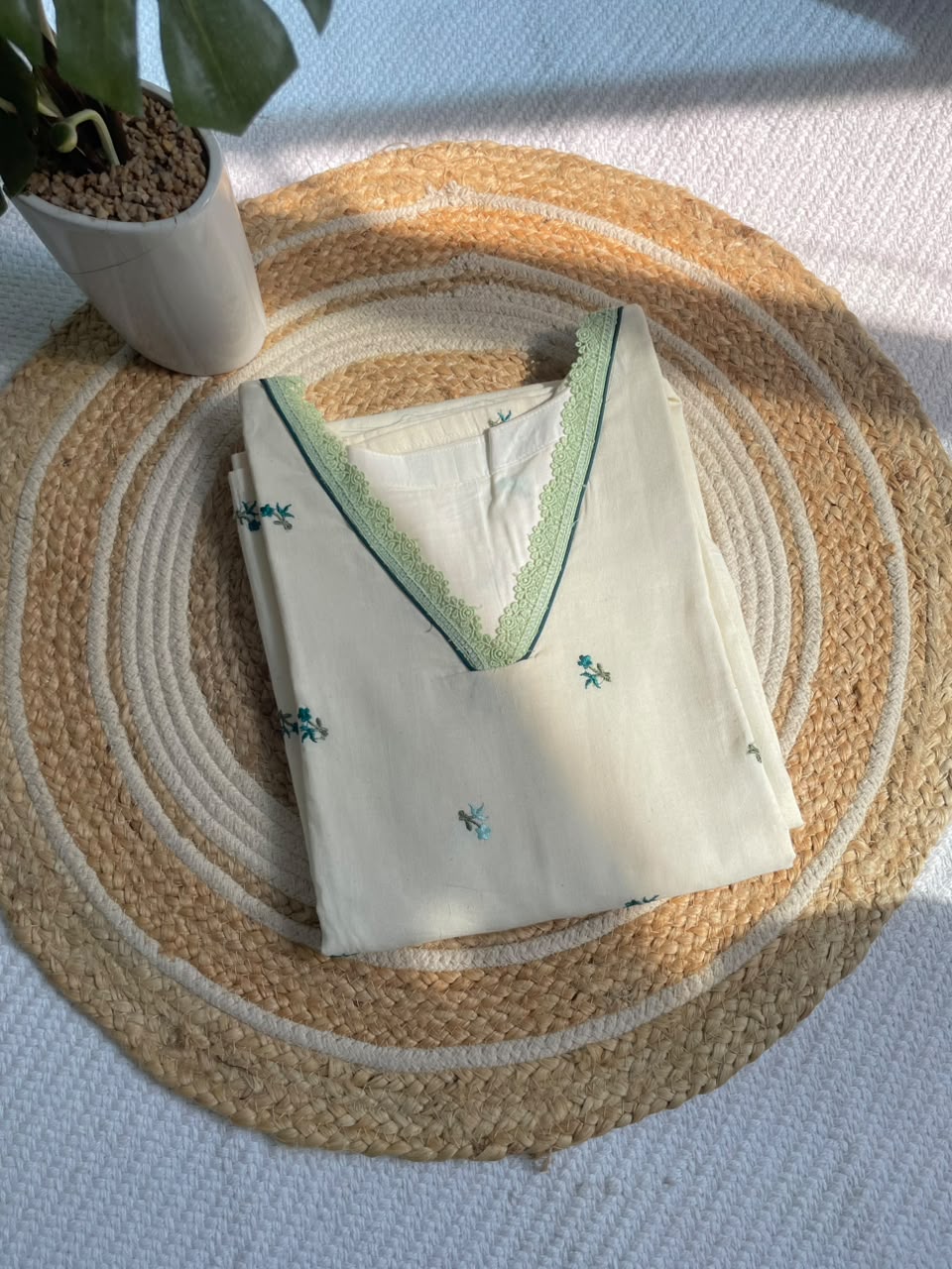 Linen Cotton Kurta