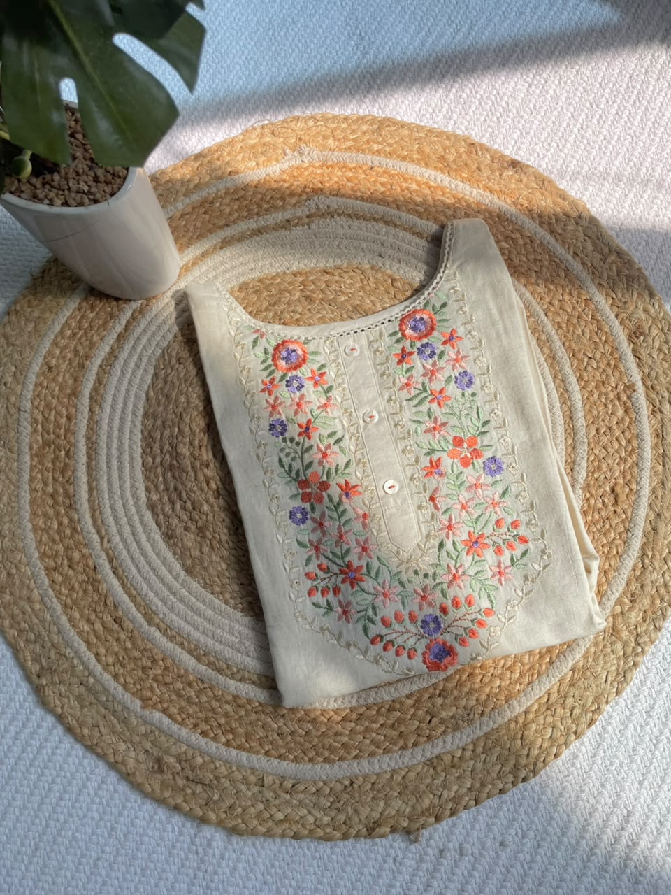 Linen Cotton Kurta