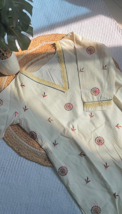 Linen Cotton Kurta