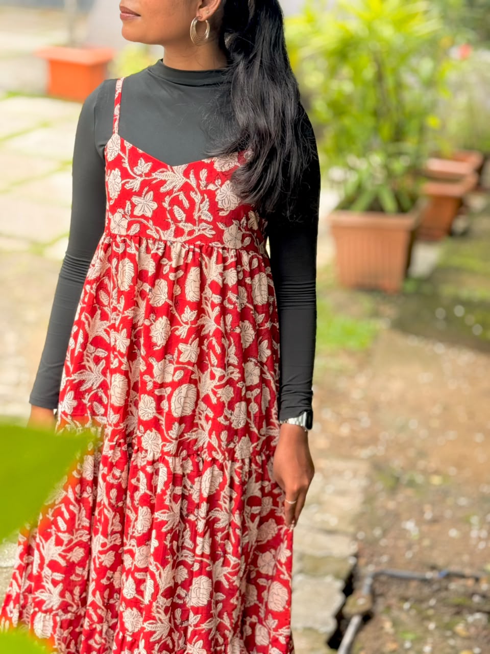 Layered Floral Frock