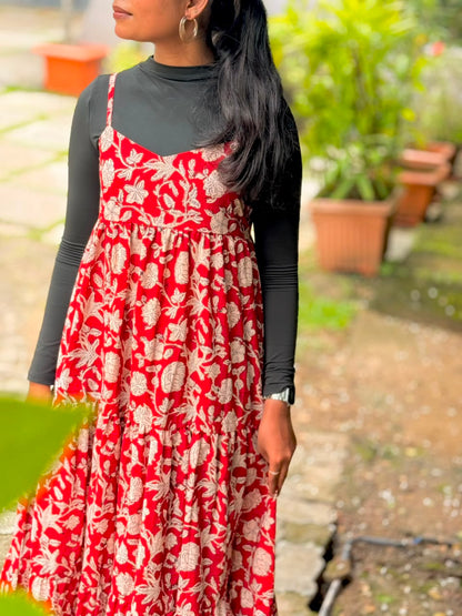 Layered Floral Frock