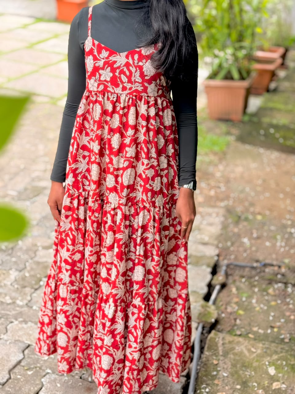 Layered Floral Frock