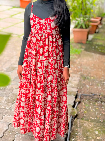 Layered Floral Frock