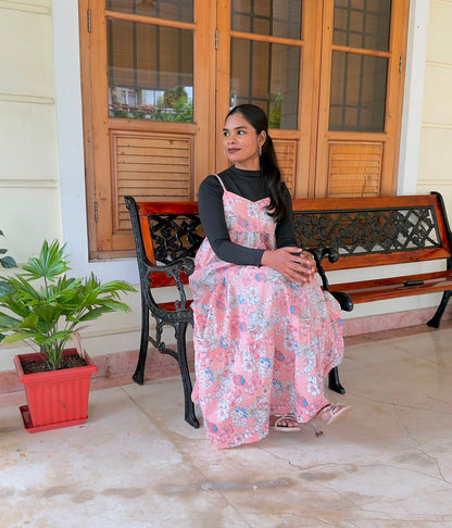 Layered Floral Frock