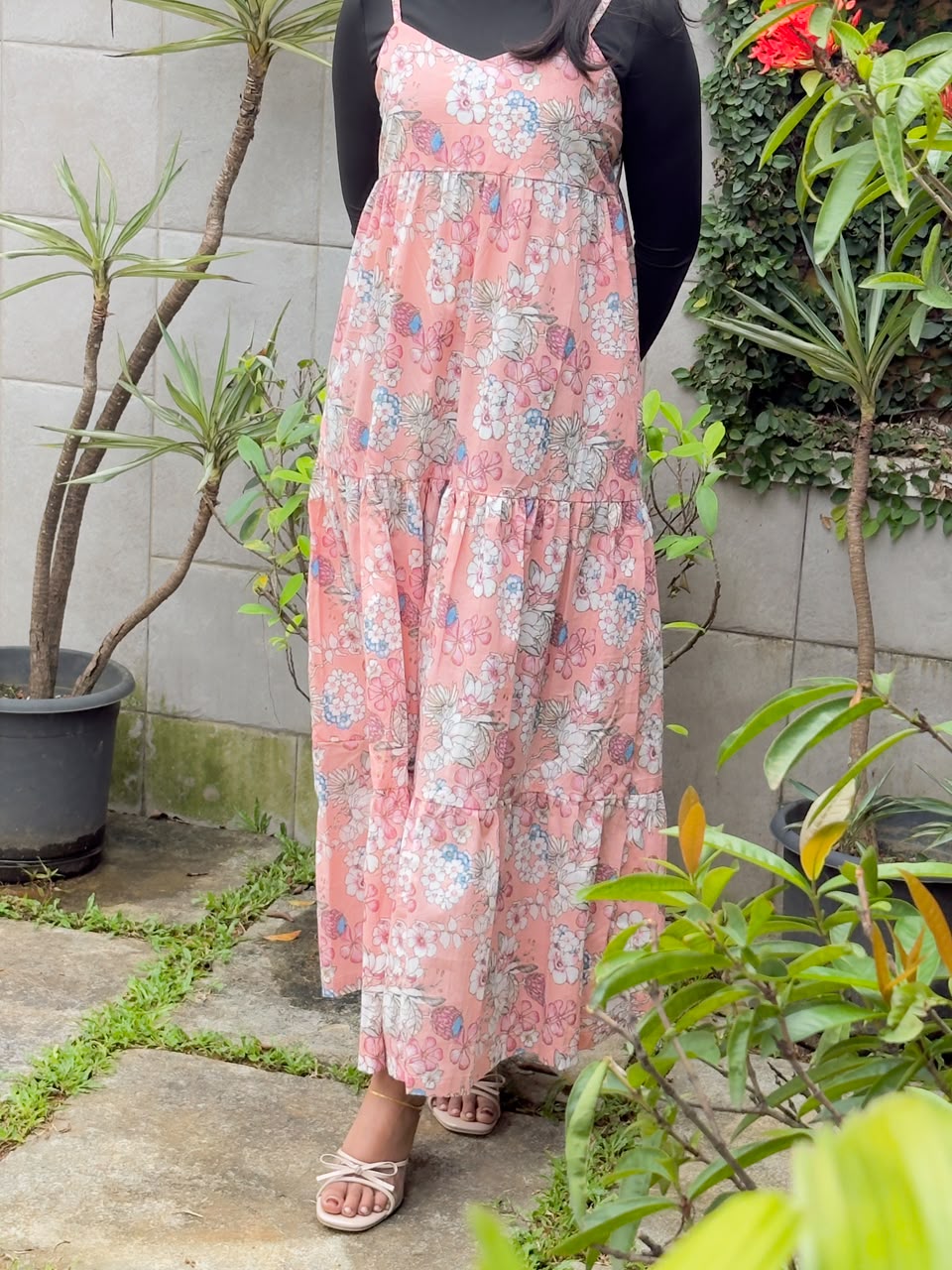 Layered Floral Frock