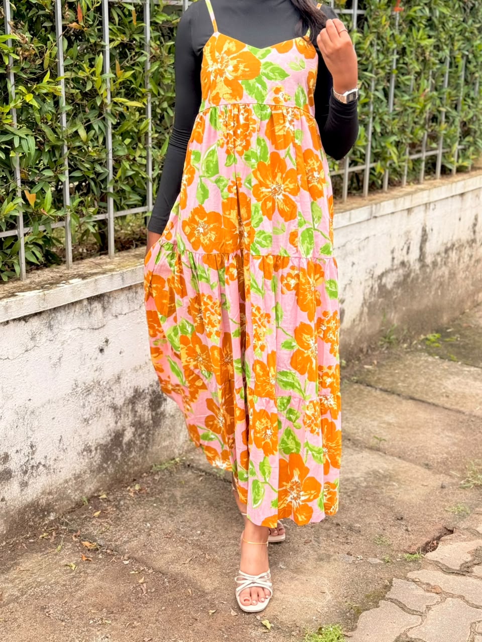 Layered Floral Frock