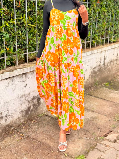 Layered Floral Frock
