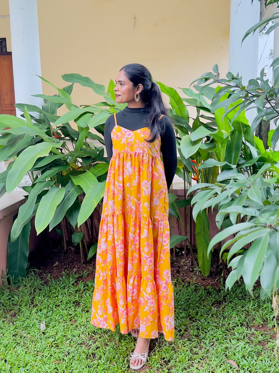 Layered Floral Frock