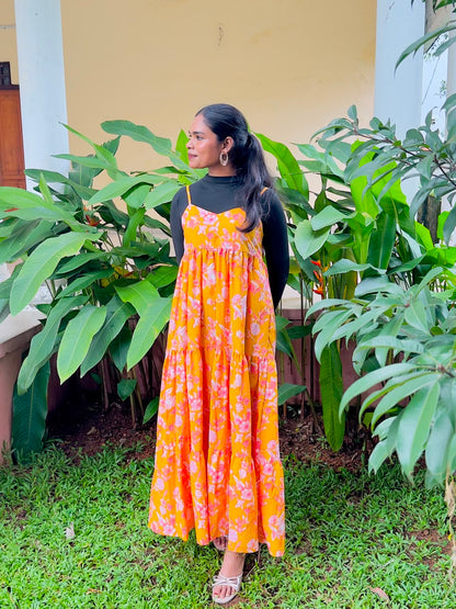 Layered Floral Frock