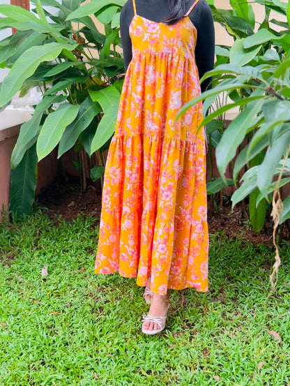 Layered Floral Frock