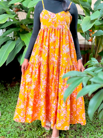 Layered Floral Frock