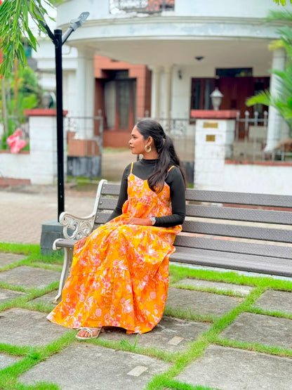 Layered Floral Frock