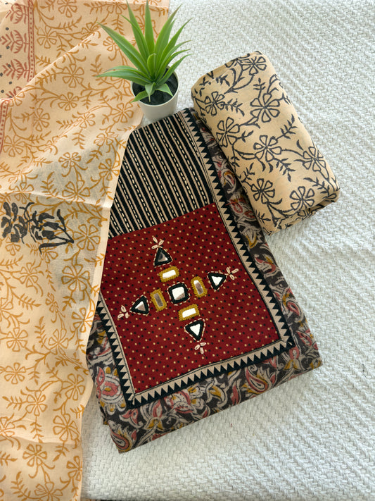 unstitched churidar sets