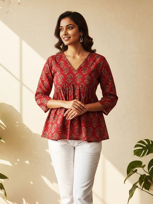 Aliya cut short kurta