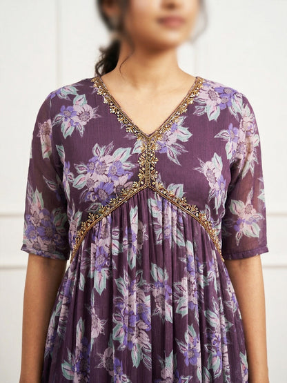 Aliya Cut Handwork Dress