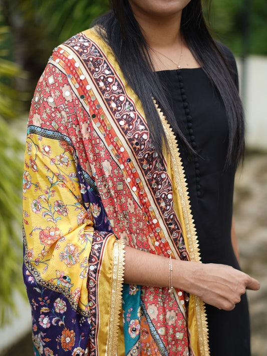Mirrorwork  Dupatta